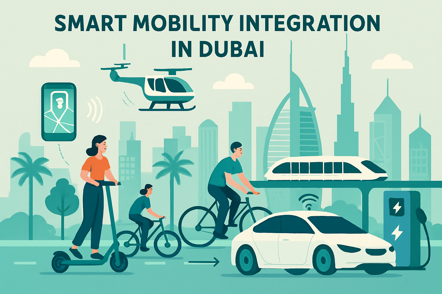 Smart mobility integration in Dubai